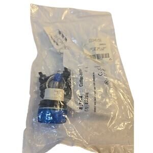 Eaton CUTLER-HAMMER E22H6X56 Indicating Light W/ Blue Lens + Voltage Unit + Bulb